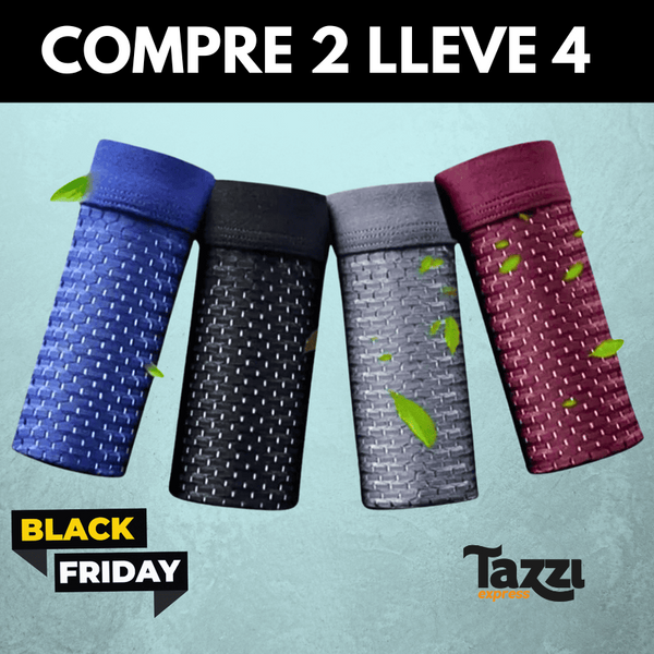 Compre 2 Lleve 4 - Kit de Boxer Transpirable Premium [BLACK FRIDAY]