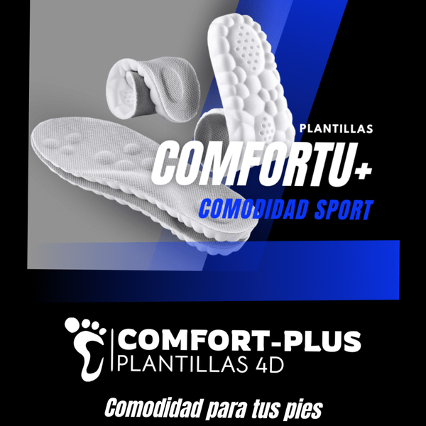 Comfort+ Plantillas 4D Ortopedicas + Obsequio Especial🎁